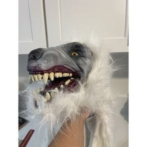 Spirit Halloween Decoration Scary Werewolf Rug Rare Open Box